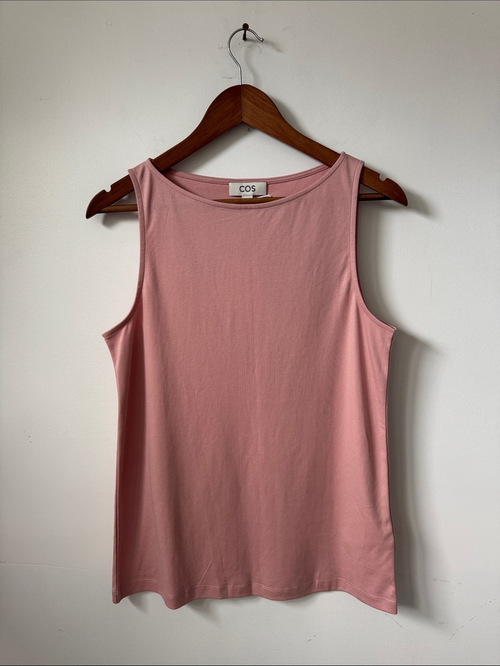 COS Pink Crewneck Tank Top